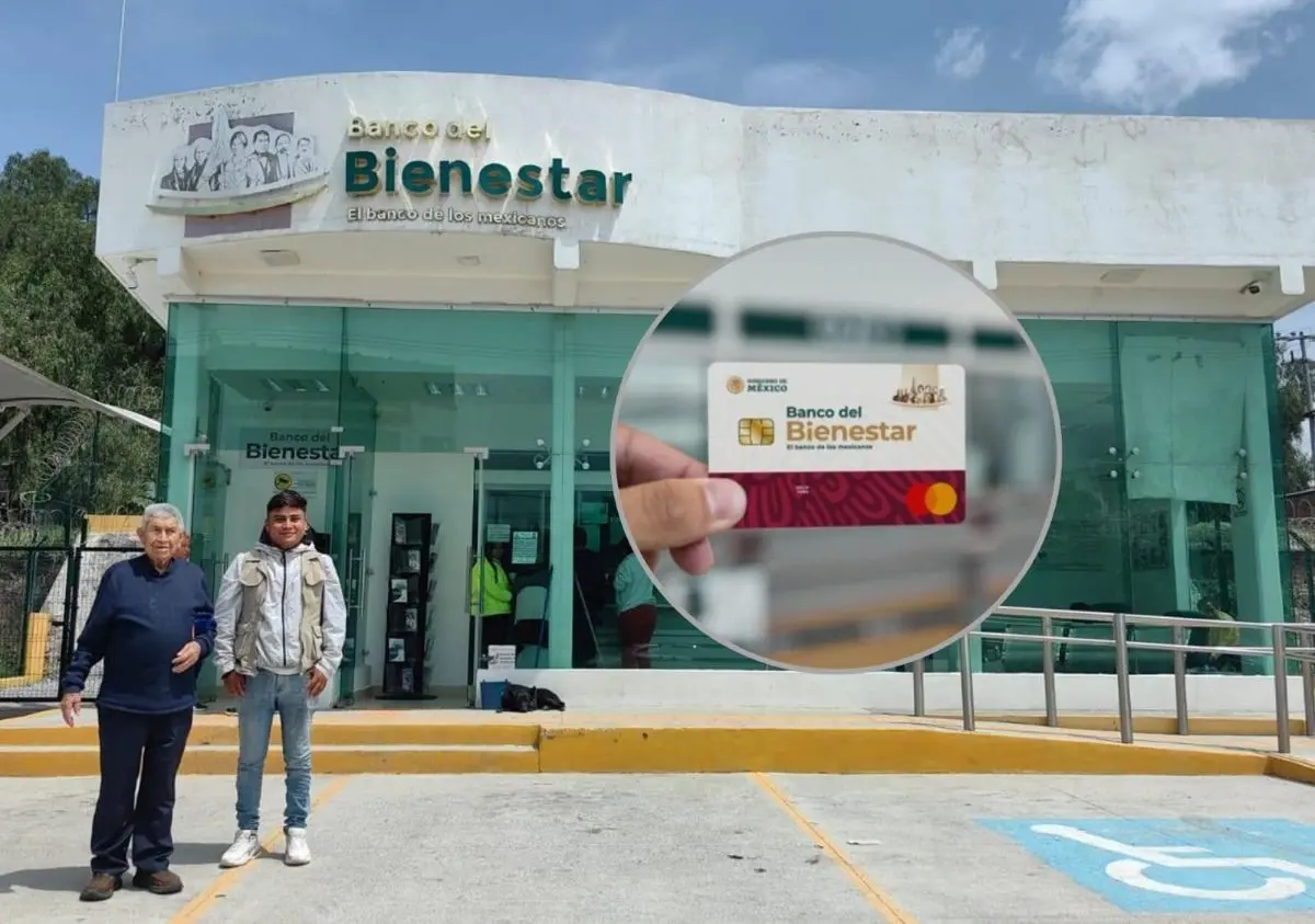 Pagos de la Pensión Bienestar de adultos mayores. Foto: Cortesía