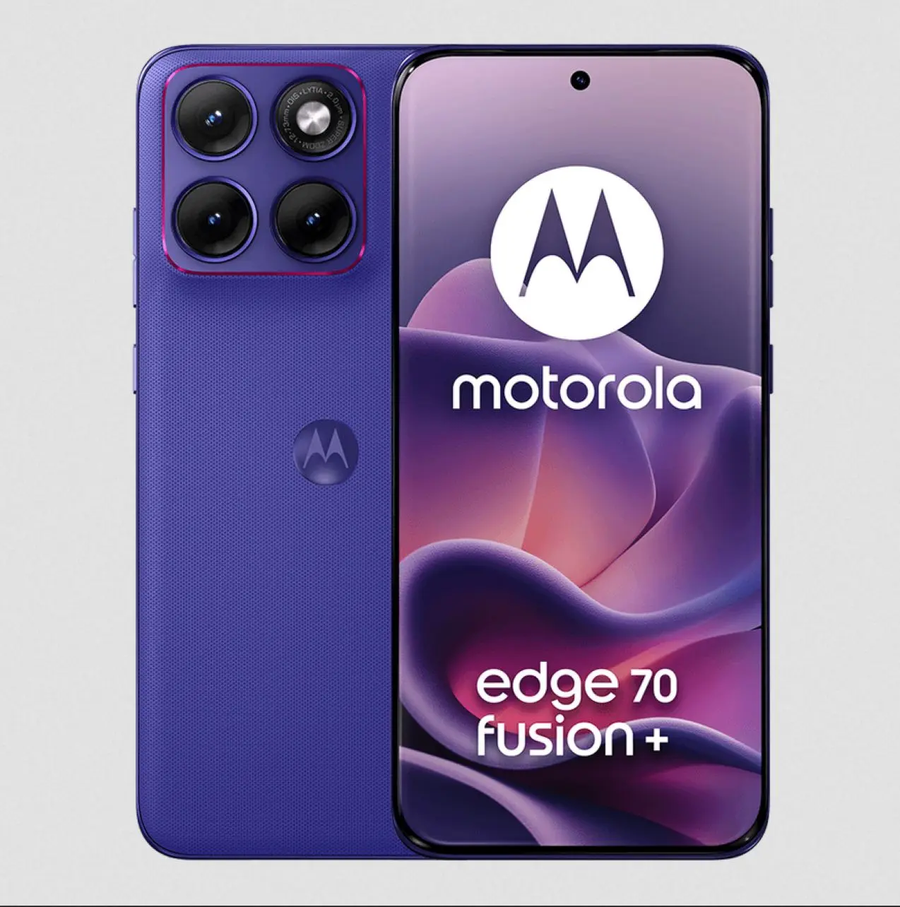 Motorola Edge 70 Fusion Plus con cámara principal de 50 MP. Foto. Cortesía