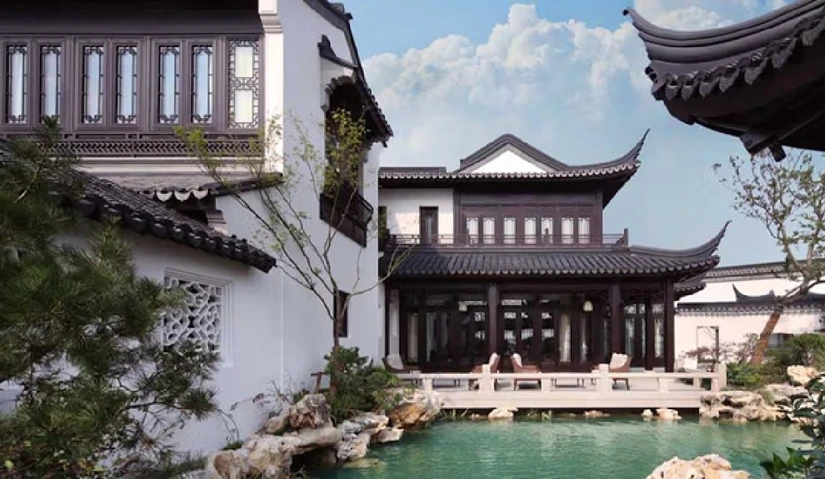 La casa más cara de China tiene 32 habitaciones y vista al lago