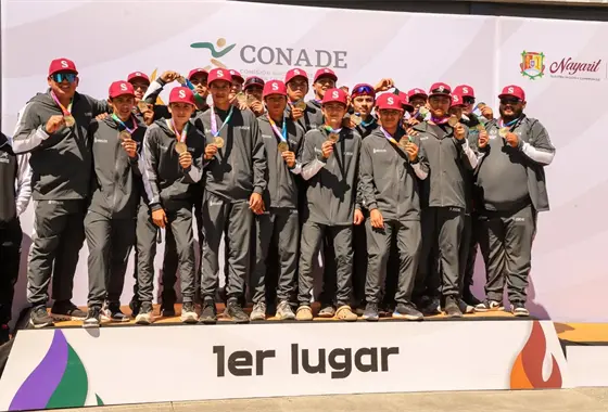 Oro para Sinaloa: campe&oacute;n invicto en b&eacute;isbol Junior de la Olimpiada CONADE 2026
