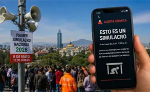Simulacro Nacional 2026: estados donde sonará la alerta sísmica en celulares este 6 de mayo