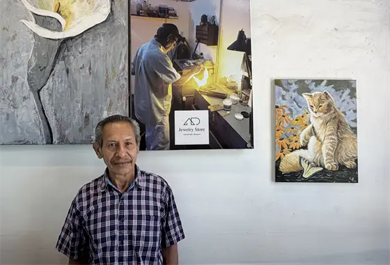 Joaqu&iacute;n Arag&oacute;n el maestro joyero con 35 a&ntilde;os creando piezas &uacute;nicas e historias que perduran en Mazatl&aacute;n