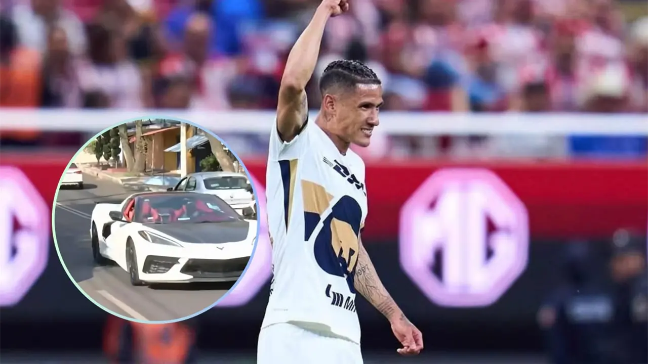 Uriel Antuna captado en un coche deportivo de alta gama. Foto: AS/Instagram
