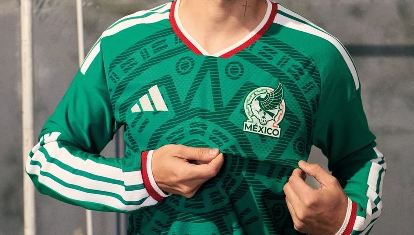 La nueva playera de México evoca a la utilizada en Francia 98.