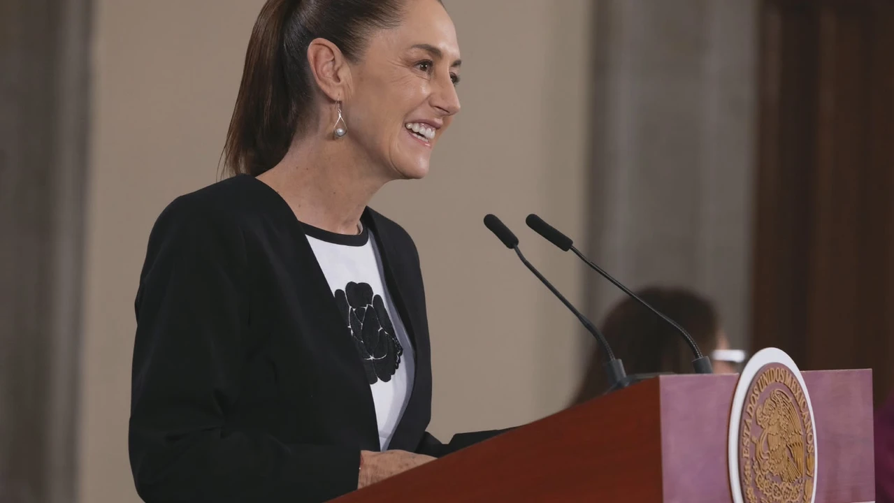 Claudia Sheinbaum, presidenta de México.
