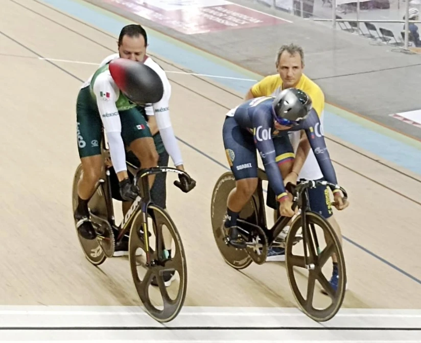 Ciclista sinaloense Máximo Estrada conquista dos medallas de plata en Panamericano Junior. Foto: Cortesía/TBN