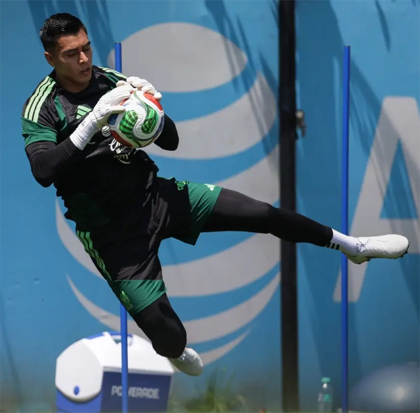 Raúl Rangel en el CAR de la Selección Mexicana. Foto: Cortesía