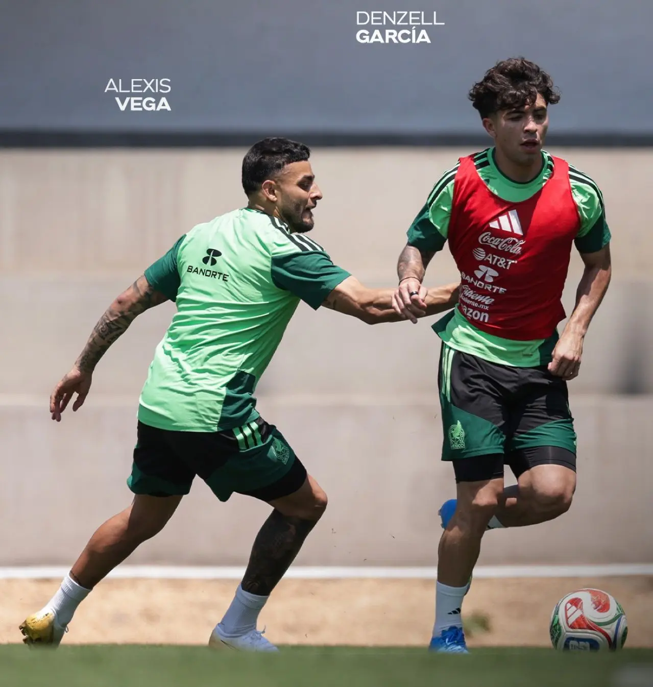 Selección de México en etapa de concentración. Foto: Cortesía