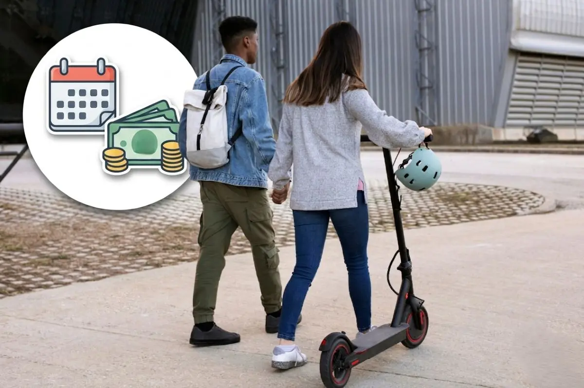 Nuevo reglamento de tránsito para bicicletas eléctricas y scooters en CDMX. Foto: Magnific