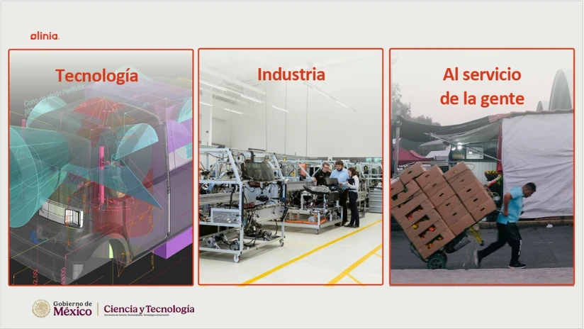 Olinia es el primer automóvil eléctrico desarrollado en México como parte de una estrategia de movilidad sustentable.