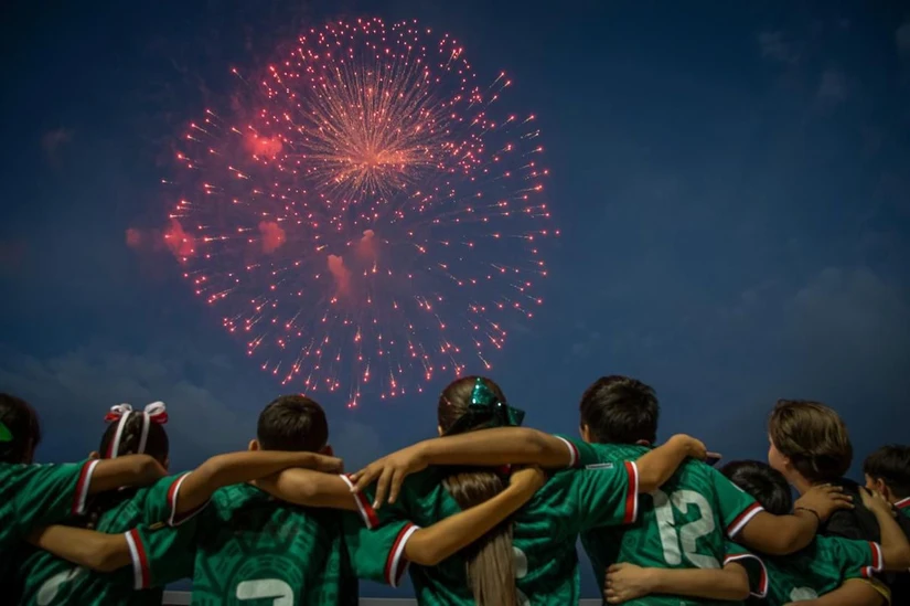 Mundialito Culiacán 2026 inicia con ceremonia llena de color, niños y convivencia familiar. Foto: Ayuntamiento del Culiacán