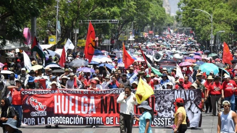 CNTE está convocando paro nacional de maestros. Foto: Oaxaca Hoy