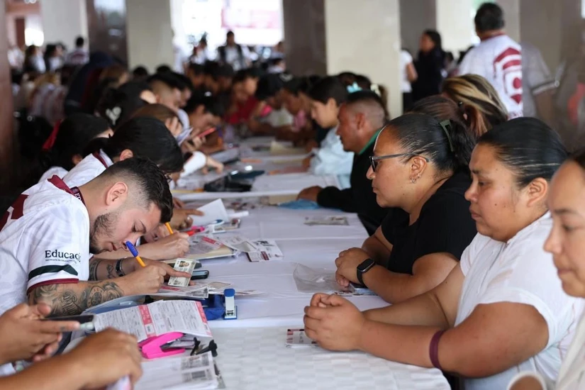 Cómo revisar el folio de la Beca Rita Cetina de primaria. Foto: Cortesía