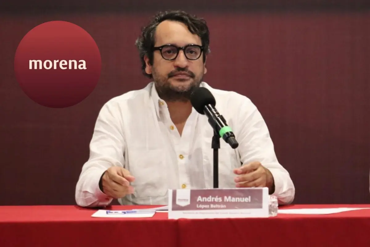Andy López Beltrán no busca salir de la política; al contrario.