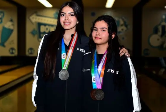 Renata y Emma hacen brillar a Sinaloa en el boliche en la Olimpiada Nacional CONADE 2026