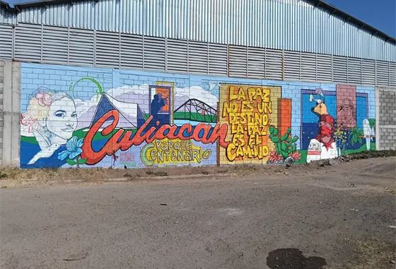 Culiac&aacute;n celebra su identidad con mural en el Parque Centenario