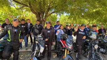 Motociclistas salieron a rodar por San Ignacio con una misión: reactivar Sinaloa