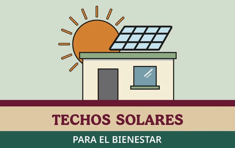 Los detalles para el registro del programa Techos Solares para el Bienestar. Foto: Cortesía