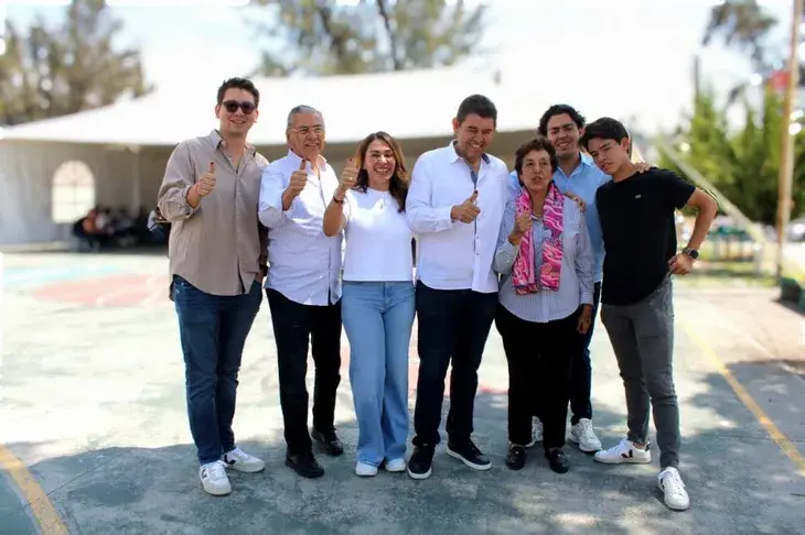 Familia Paredes Meza. Foto: Cortesía