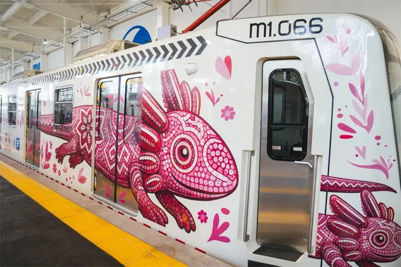 CDMX presenta el modernizado tren ligero. Foto: Cortesía
