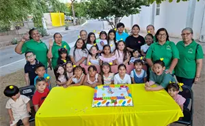 Amor, solidaridad y juegos: así celebraron a las niñas y niños en el parque de Infonavit Las Flores en Culiacán