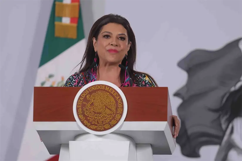 Clara Brugada, anunció que se suspenderán las clases. Foto: Cortesía