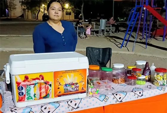 Nadia Cecilia est&aacute; conquistando Culiac&aacute;n con los famosos "Gomi Boing" que vio en TikTok