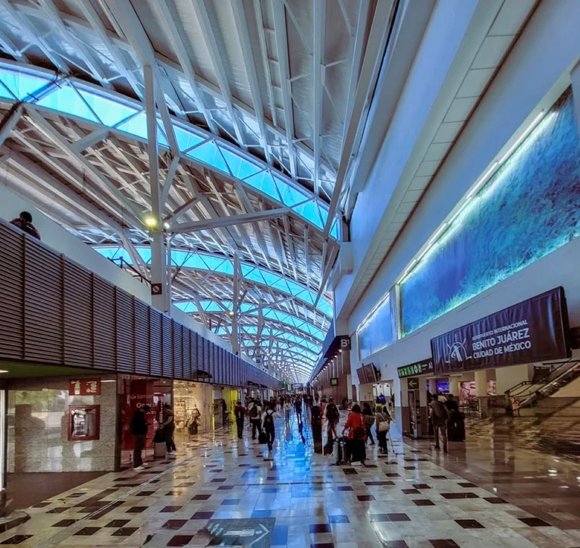 Aeropuertos de México en los que se podrán tomar Uber y Didi en el Mundial. Foto: Cortesía