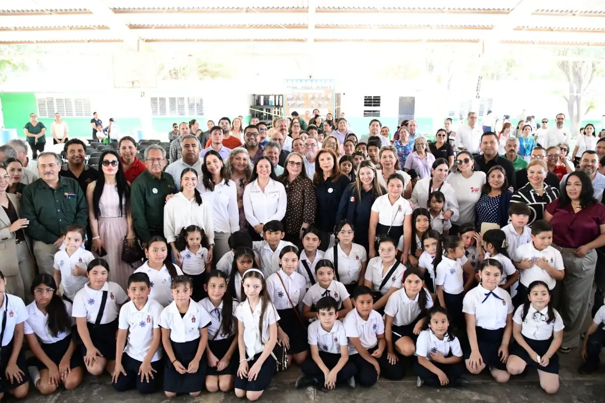 Autoridades federales y estatales encabezaron la Jornada Interinstitucional del Plan Villa Juárez en la Primaria Quetzalcóatl