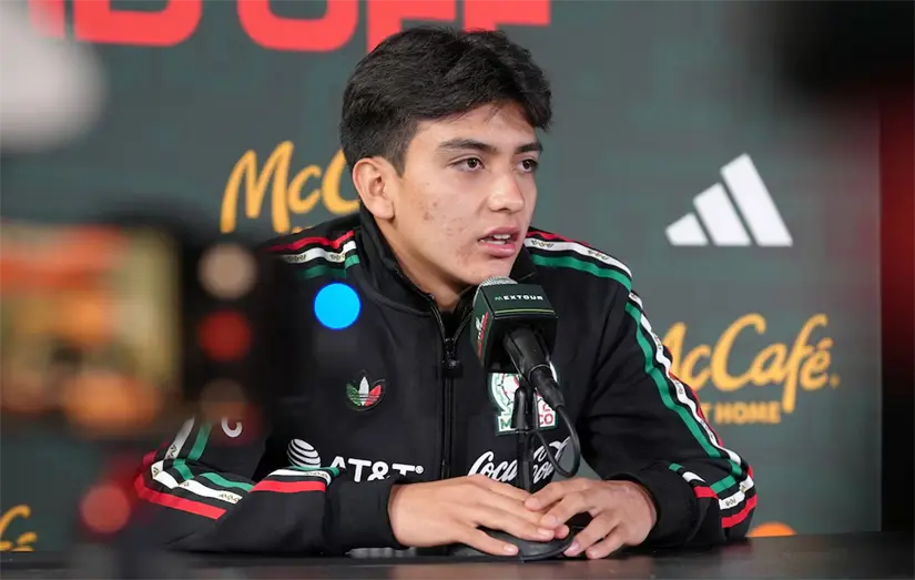 Gilberto Mora será el jugador más joven. Foto: Cortesía