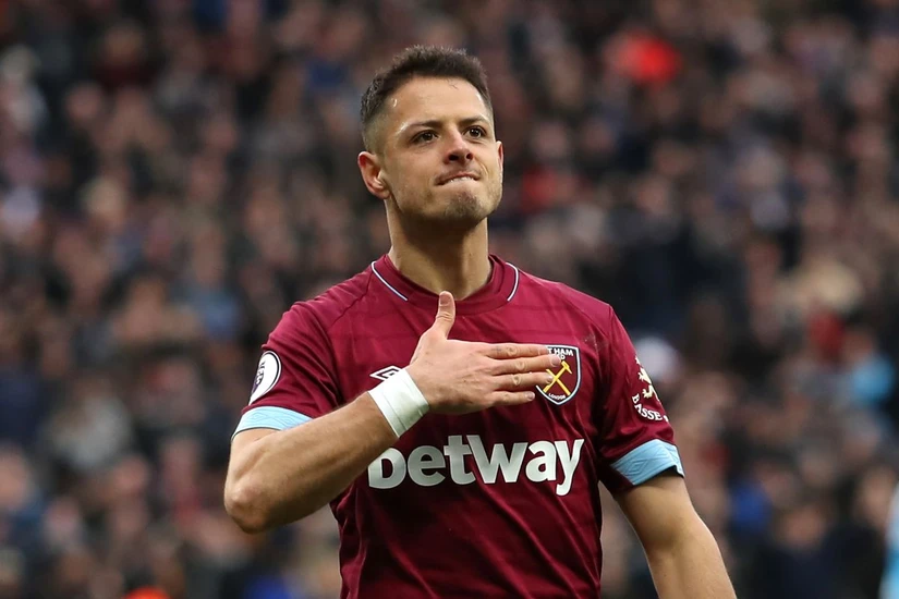 Javier 'Chicharito' Hernández estuvo en el West Ham United. Foto: TUDN