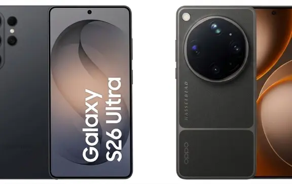 Samsung Galaxy S26 Ultra vs Oppo Find X9 Ultra; un duelo de titanes de gama alta