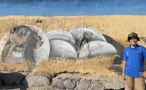 Benjamín Ordorica “El guardián de las tortugas” que anidan en las playas de Mazatlán