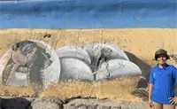 Benjam&iacute;n Ordorica "El guardi&aacute;n de las tortugas" que anidan en las playas de Mazatl&aacute;n