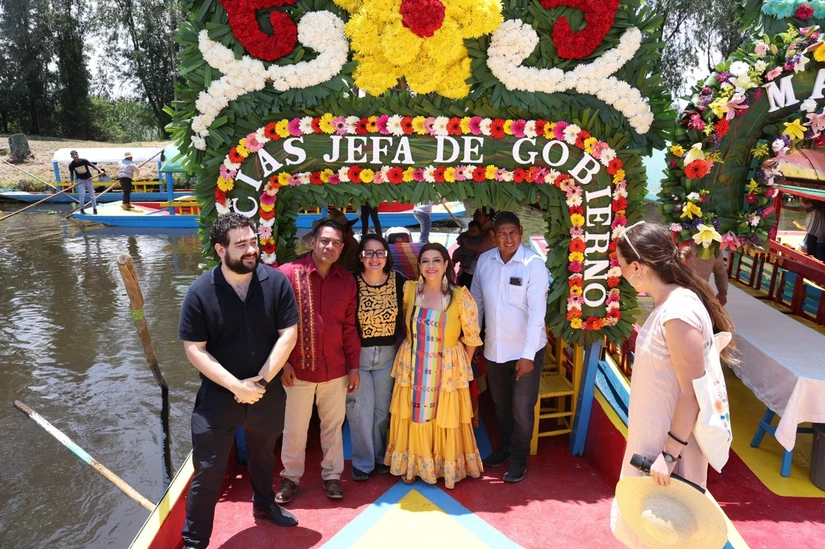 Clara Brugada inaugura la renovación de Cuemanco y Nativitas en Xochimilco