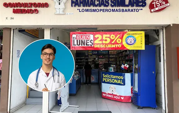 &iquest;Cu&aacute;nto gana en 2026 un m&eacute;dico de Farmacias Similares?