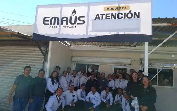 Inauguran Centro de Atenci&oacute;n a Clientes de Ema&uacute;s Casa Funeraria en Villa Ju&aacute;rez, Navolato