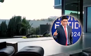 Así es la mansión de Jorge Campos en California: con una gran piscina y una portería