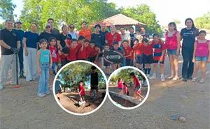 Eco Plogging une a familias y transforma un parque en Capistrano, al sur de Culiacán