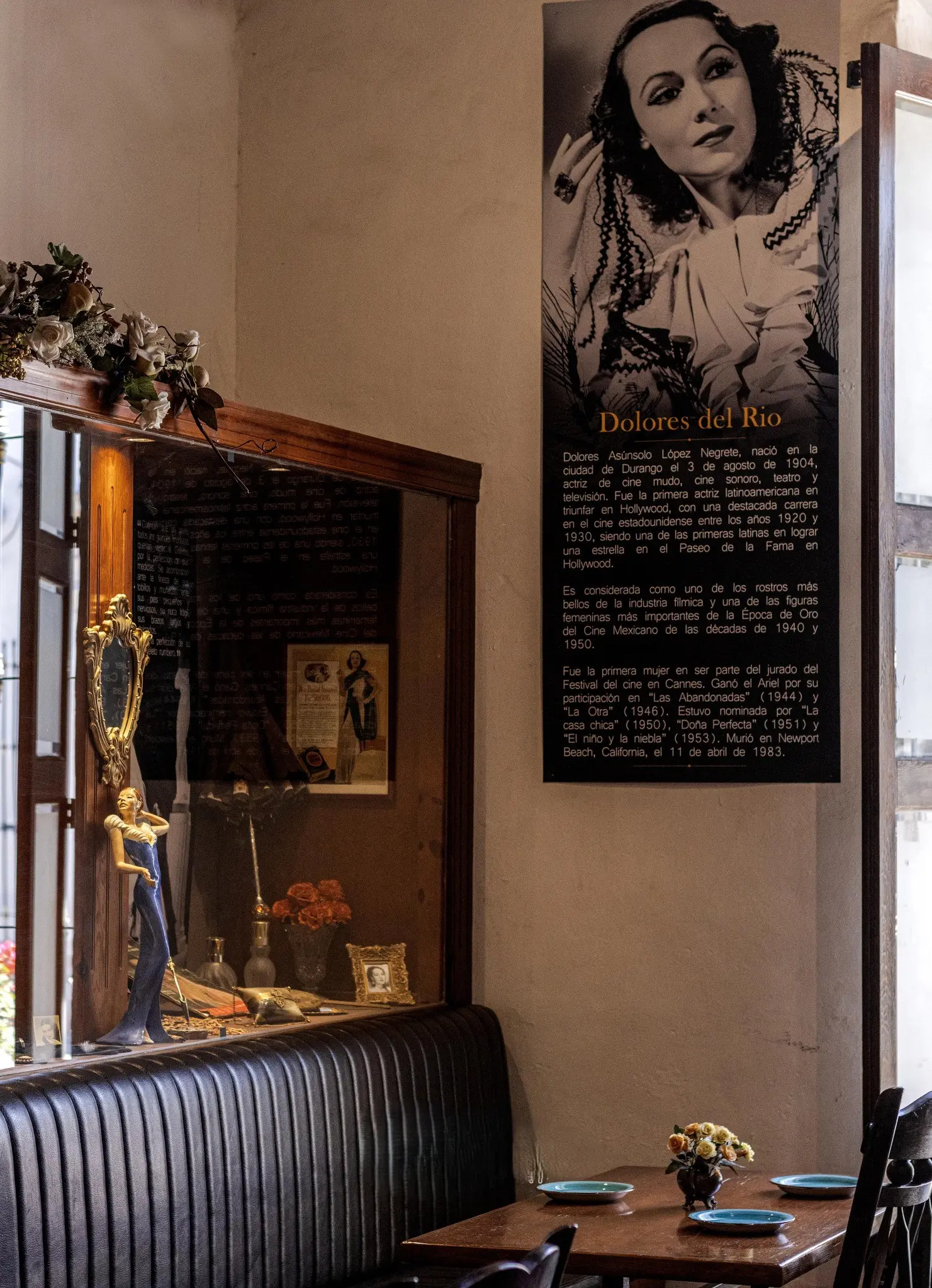 Hacienda donde pasó su infancia Dolores del Río. Foto: Mendoza Restaurante Antiguo