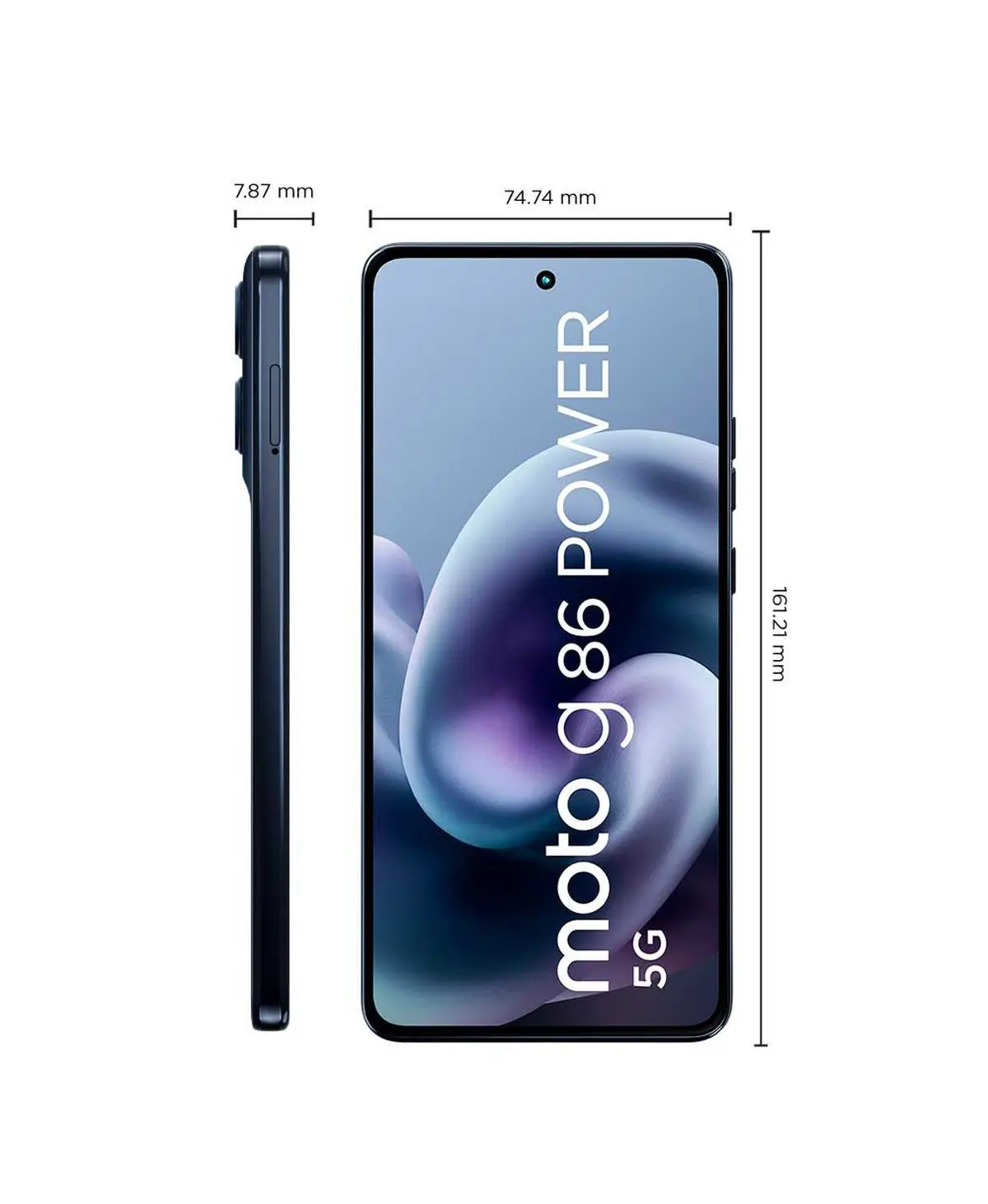 Motorola Moto G86 Power con cámara para selfies de 32 MP. Foto: Cortesía