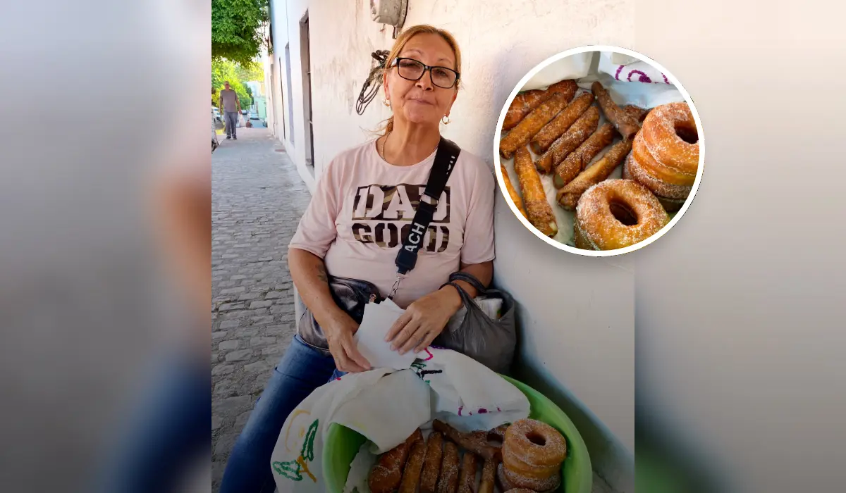 Todos la conocen por sus gaznates en Cosal&aacute;, pero su verdadera historia conmueve a quien la escucha