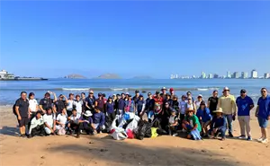 La Gran Limpieza de Playas 2026 reúne a más de mil personas en Mazatlán