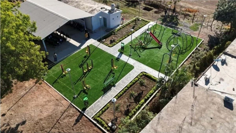 El programa Parques Vivos 4x1 busca transformar espacios públicos en lugares más seguros, atractivos y funcionales para las familias de Culiacán. Foto: Cortesía/TBN