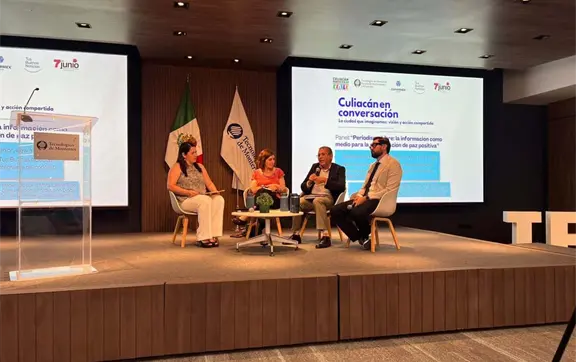 Conversatorio en Culiac&aacute;n destaca el papel del periodismo libre para construir paz y comunidades informadas