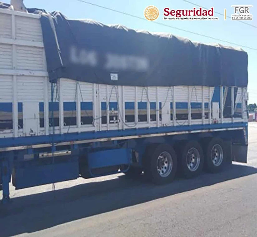 Decomisan 88 kilos de fentanilo ocultos entre productos agropecuarios en Sonora