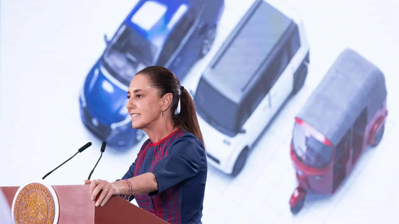 Así será Olinia, el vehículo mexicano por el que apuesta Claudia Sheinbaum