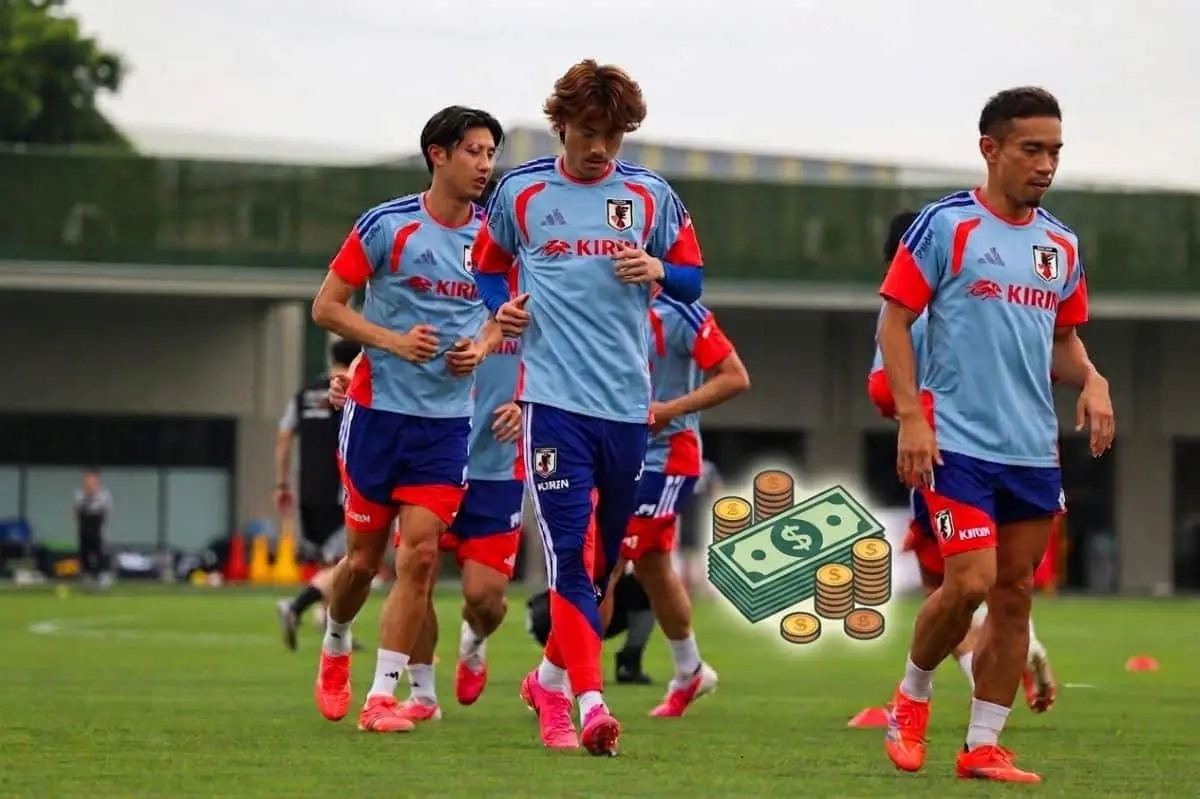 Selección de Japón estuvo entrenando en Nuevo León. Foto: Cortesía