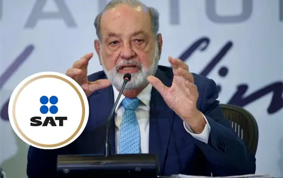 &iquest;Cu&aacute;nto paga de impuestos el empresario Carlos Slim al SAT?