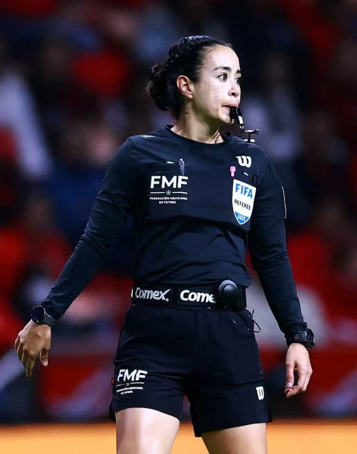 La árbitra mexicana Katia Itzel García estará pitando en el Mundial. Foto: Facebook